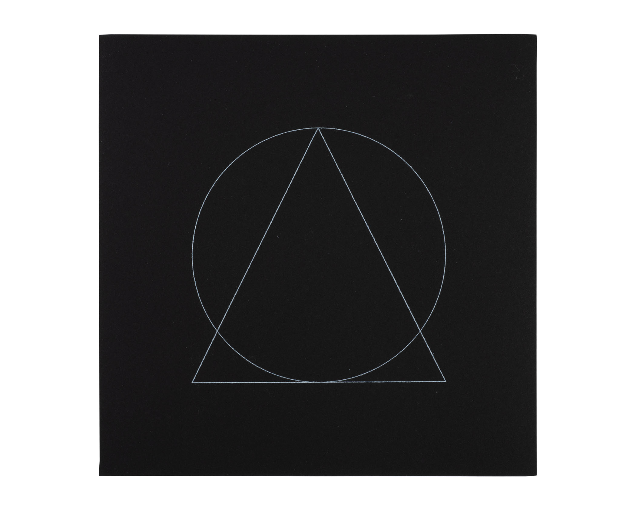 All Double Combinations (Superimposed) of Six Geometric Figures (Circle, Square, Triangle, Rectangle, Trapezoid, and Parallelogram)