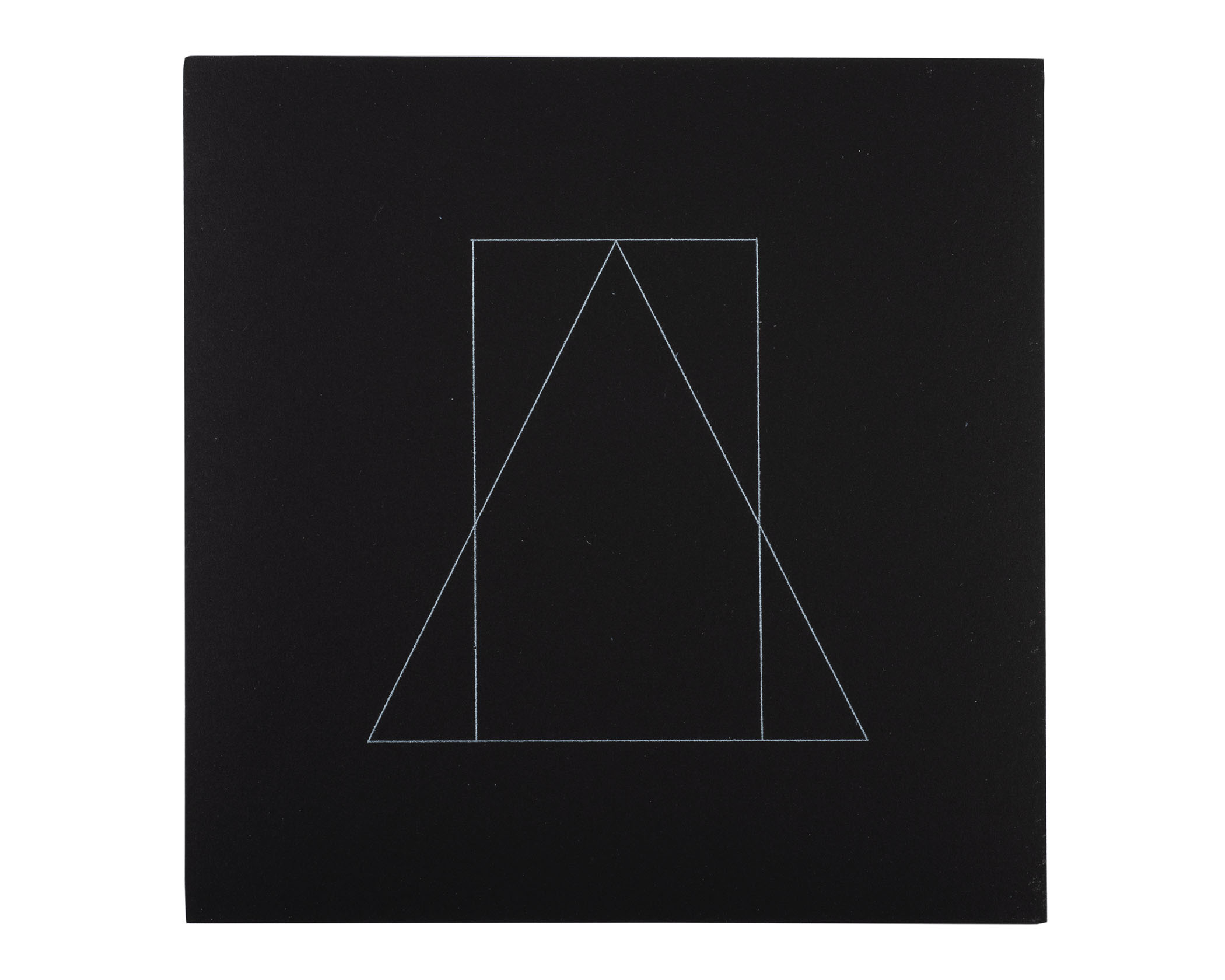 All Double Combinations (Superimposed) of Six Geometric Figures (Circle, Square, Triangle, Rectangle, Trapezoid, and Parallelogram)