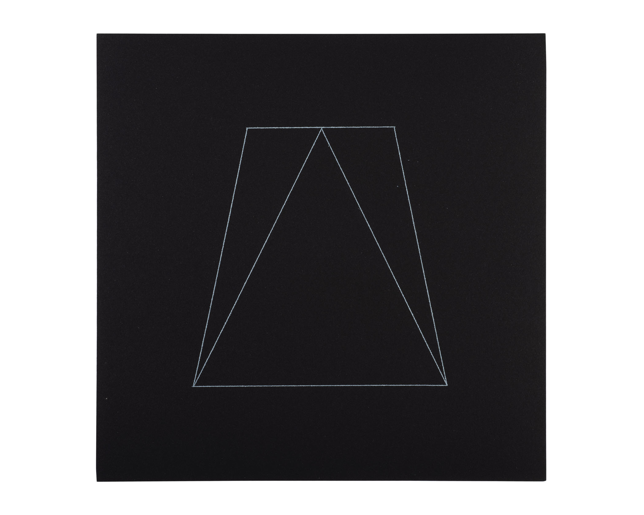 All Double Combinations (Superimposed) of Six Geometric Figures (Circle, Square, Triangle, Rectangle, Trapezoid, and Parallelogram)