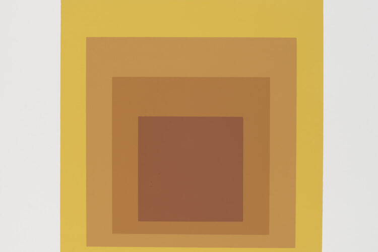 Golden Gate, from Homage to the Square: Soft Edge-Hard Edge