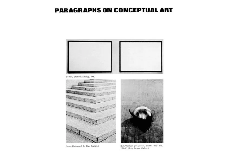 Paragraphs on Conceptual Art
